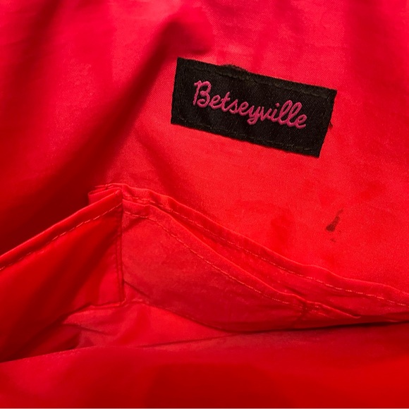 Betseyville by Betsey Johnson Large Padded Initial Tote - Picture 7 of 11